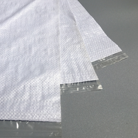 Sac en plastique tissé PP blanc en gros pour la logistique chimique, résistant à l'humidité, laminé, prix fabricant