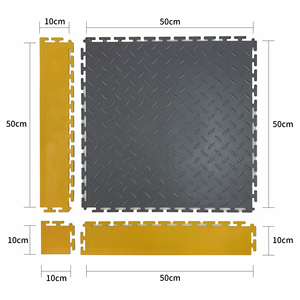 Factory Bestseller Garage Workshop Warehouse Car Wash Car <strong>Pvc</strong> Sports Detailing Garage Interlocking <strong>Pvc</strong> <strong>Flooring</strong> Tile - Product Image 2