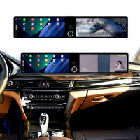 Double écran 25 pouces Carplay Android 14 pour BMW X5 F15 X6 F16 X5M X6M 2014-2018 Lecteur multimédia de voiture GPS Navigation Head Unit