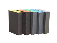 Bloc de papier abrasif en mousse rectangulaire SCORPION STAR OEM, grain 60-220, haute efficacité, pour le métal, le bois, les meubles, abrasif, polissage humide/sec