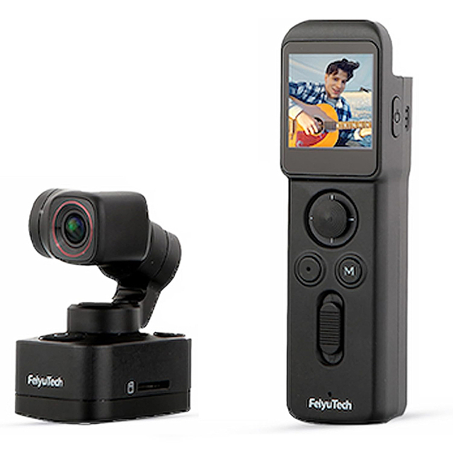 Feiyu Pocket 3 Action Camera Kit 3 Axis 4K Cordless Detachable AI Tracking YouTube Tiktok Vlog Pocket Gimbal Stabilizers Camera