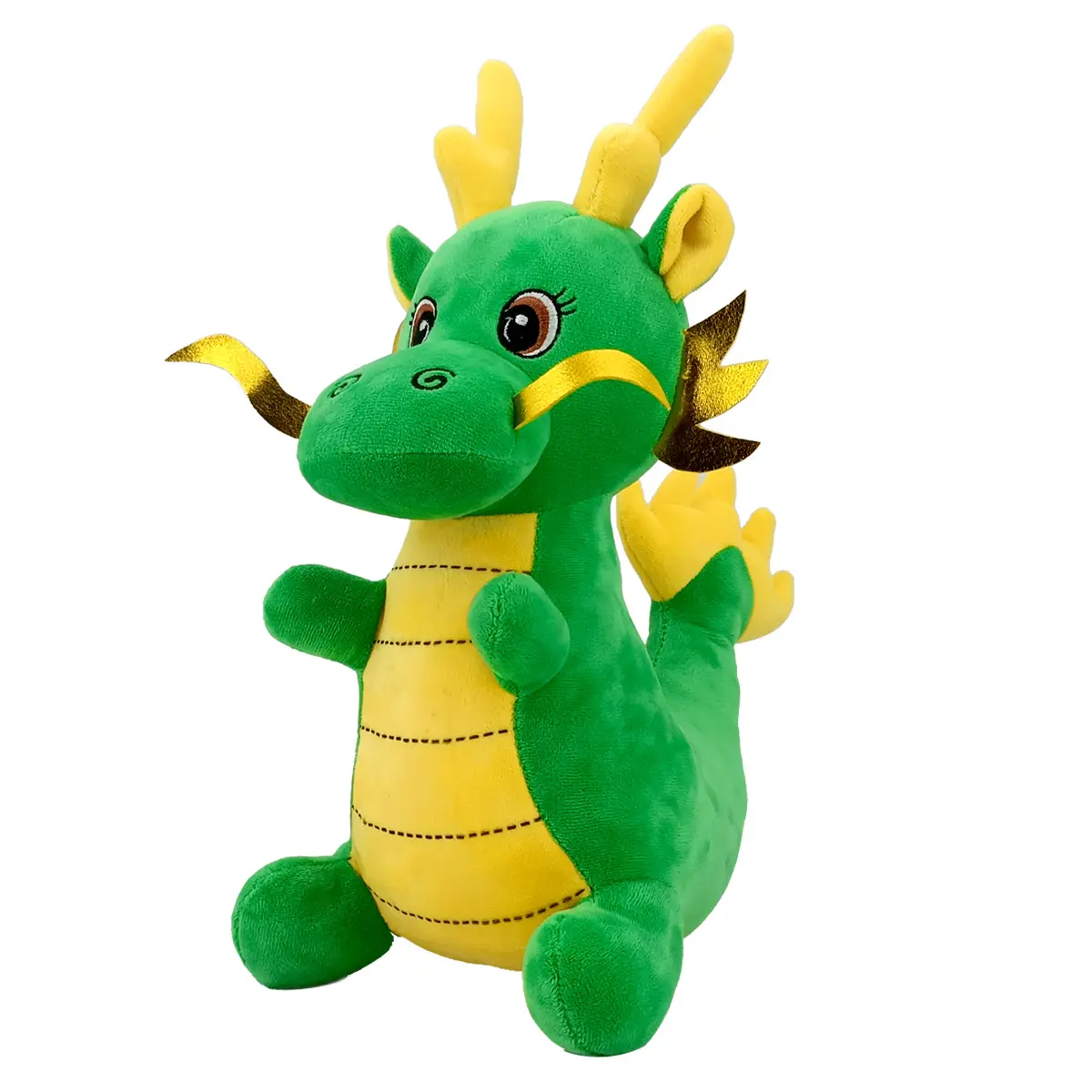 टीएस हॉट सेलिंग उच्च गुणवत्ता वाले आलीशान कस्टम आलीशान ड्रैगन सामान पशु खिलौना उपहार नए साल के लिए उच्च गुणवत्ता सजावट/अलिंगन/उपहार
