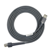 RJ45 kabel USB untuk simbol Zebra LS2208 DS2208 LS4208 LS4478 DS9208 DS3578 DS9208 kabel USB pemindai kode batang 2 dan 3 meter