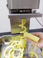 Nouvelle machine électrique automatique Kolice pour couper les frites françaises bouclées, 26W, facile à utiliser, 110V/220V, garantie 1 an