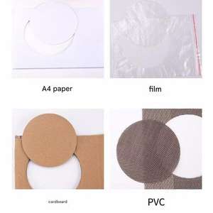 Tekstil GSM ağırlık testi manuel sınıf el basın GSM kumaş daire örnek kesme - Product Image 6