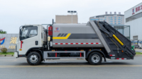 Camion à ordures compacteur diesel KAILIFENG de haute qualité 7m3 petit camion avec boîte de vitesses moteur conçu pour la collecte des déchets