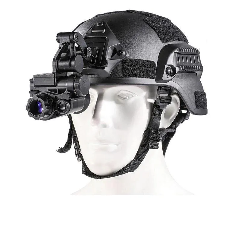 LUXUN NVG10 casco visore notturno cannocchiale monoculare con attacco adattatore a raggi infrarossi testa montata occhiali per visione notturna