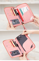 Ensemble d'Idées Cadeaux d'Entreprise pour Hôtels et Voyages, Articles Promotionnels de Luxe pour Affaires, Porte-Passeport, Pochette Zippée