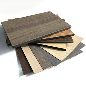 Suya dayanıklı yanmaz ahşap tahıl 3mm Hpl paneli Formica kapalı Hpl kompakt laminat