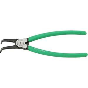 STAHLWILLE - 65466121 Pince à circlips pour bagues extérieures avec tête polie et mâchoires coudées à 90 ° PINCES ET COUPE - Product Image 1