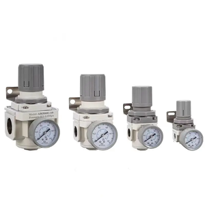 1/4 "NPT sistema di regolazione della pressione dell'aria compressa Mini regolatore dell'aria AR2000-02 calibro 0-150 PSI - Product Image 1