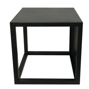 Fábrica venta al por mayor precio barato de acero de metal de café sofá <span class=keywords><strong>mesa</strong></span> <span class=keywords><strong>auxiliar</strong></span> pequeña bandeja de aperitivos de - Product Image 2