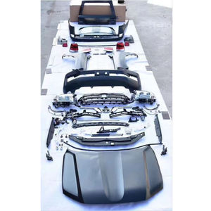 Kit de cuerpo incluyen parachoques delantero y trasero con rejilla 2008-2015 cambio de estilo 2016-2018 para <span class=keywords><strong>Toyota</strong></span> land cruiser - Product Image 1