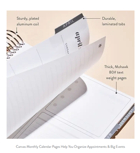 ปกแข็งสมุดแพลนเนอร์และสมุดโน้ตเกลียวผูกเกลียวสำหรับเขียน2026ออกแบบได้ตามต้องการ - Product Image 4