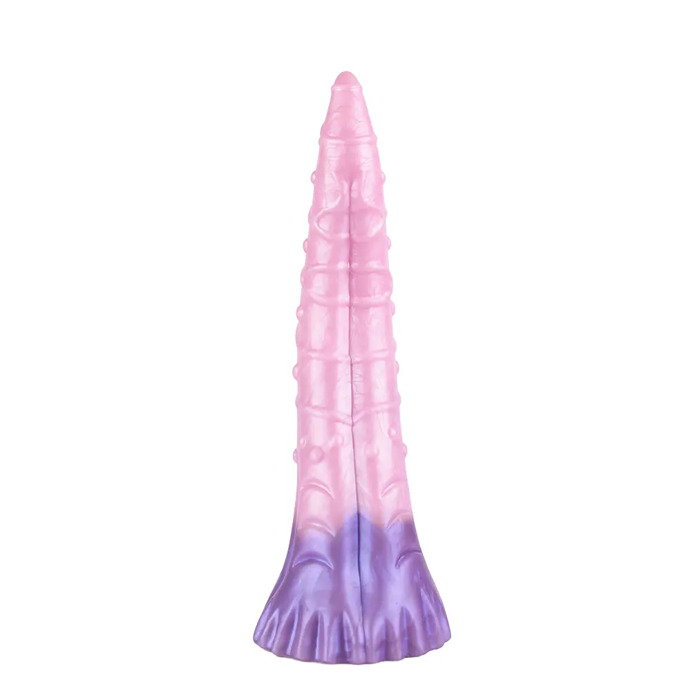 FAAK G185 Фэнтезийный фаллоимитатор, Лидер продаж, секс-игрушки для мужчин с реалистичным ощущением и загадочным красочным видом в светло-розовом и фиолетовом цветах