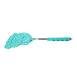 Raquette télescopique extensible anti-mouches, 1 pièce, accessoire de Protection pour insectes avec grattoir anti-moustiques intégré - Product Image 1