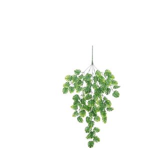 0001 Artificial Monstera <b>Leaves</b> <b>Wall</b> Hanging Vines Plastic Indoor <b>Decor</b> Greenery 30cm-100cm - Product Image 5
