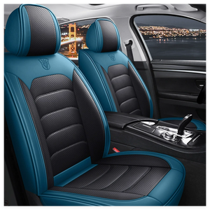 <strong>Best</strong> Selling General Used Well Fitting Napa Leather Automotive Luxury Custom logo Universal <strong>Car</strong> Seat Covers Full <strong>Set</strong> - Product Image 1
