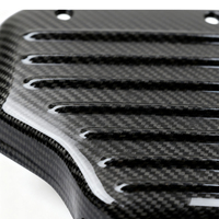 Plaque de protection moteur en fibre de carbone haute résistance, anti-collision, résistante à la corrosion, protection de châssis de voiture, certifiée CE