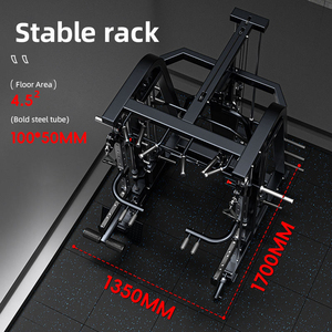 Machine Smith multifonctionnelle, rack de musculation, équipement de gym commercial et domestique, entraînement des jambes, musculation, <span class=keywords><strong>fitness</strong></span> - Product Image 5