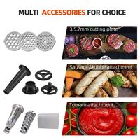 Hachoir à Saucisses Électrique Compact 450W avec 3 Lames, Fourniture Directe Usine pour Programmes de Distribution