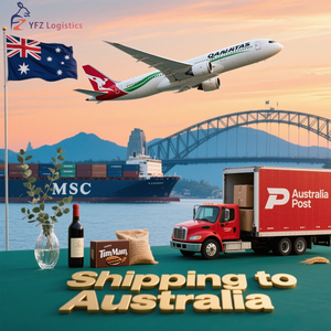 YFZ Freight Forwarder Frete Marítimo + Trucking Express China Shipping para a Austrália Sydney/Melbourne/Brisbane/Perth/Adelaide - Product Image 3