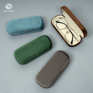 <span class=keywords><strong>2025</strong></span> New quang học trường hợp kính trường hợp khó khăn Kính đọc sách nhung <span class=keywords><strong>Eyewear</strong></span> boxs biểu tượng tùy chỉnh thương hiệu kính mát trường hợp - Product Image 6