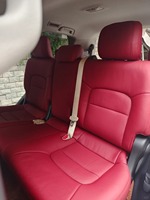 Housse de siège pour chien en cuir Napa sur mesure, ensemble complet haut de gamme pour Tesla Model 3/Y/S/X, personnalisée pour Model X