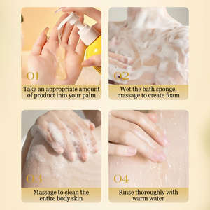 Gel de Baño LAOLISHI de Aguas Termales de Azufre, Ecológico, Antiácaros, Tratamiento para el Acné, Blanqueador, Limpieza Profunda, Hidratante - Product Image 5