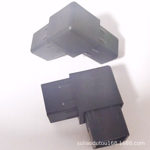 Conector de esquina cuadrado de plástico 25x25 20x20 30x30 negro, duradero, para muebles, soporte de esquina para estantes - Product Image 4