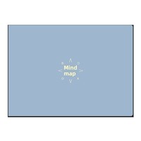 Carnet de planification en similicuir avec couverture Mind Map, gestion du temps et des habitudes quotidiennes, planification mensuelle et hebdomadaire, idéal pour les personnes atteintes de OCD, cadeau de papeterie