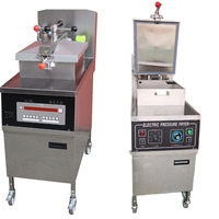 Friteuse Électrique Commerciale Automatique Haute Pression Style Américain Four à Poulet Frit sous Pression avec Filtre à Huile État Neuf Acier Inoxydable