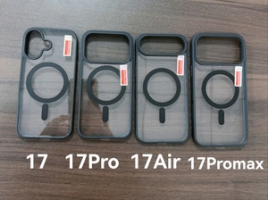 Cứng PC Mềm TPU Mạ Điện Sang Trọng Bumper Trường Hợp Điện Thoại Cho 14/15/16 Pro Max Từ Chủ Nhẫn Chống Thấm Nước Chống Sốc - Product Image 5