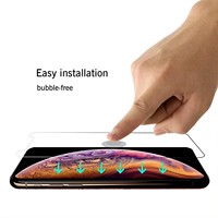Protecteur d'Écran en Verre Trempé pour iPhone 17 16 15 14 13 12 11 Pro Max XR XS 7 8 Plus, Verre Téléphonique Anti-Explosion 2.5D