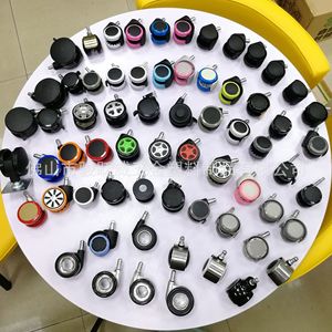Pvc <b>Swivel</b> Furniture Casters 2 Inch M10 Threaded Stem Silent Floor Protection Modern Design - Product Image 1