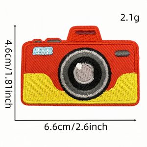 Neues Bügeleisen auf verschiedenen Cartoon-Kamera-Patch für die Dekoration von Kleider taschen - Product Image 5