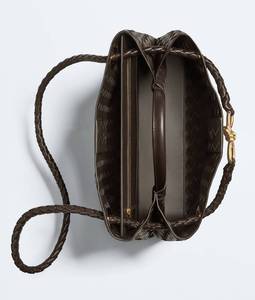 Sac à main Bottega BV Andiamo en cuir Intrecciato souple avec détail de nœud signature et bandoulière coulissante Veneta - Product Image 5