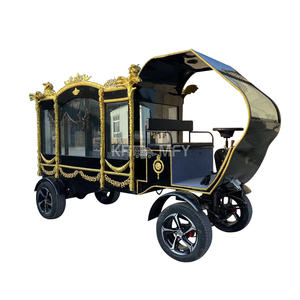 Coche fúnebre eléctrico clásico de alta calidad, transporte especial para funerales, vehículo para ataúdes - Product Image 3