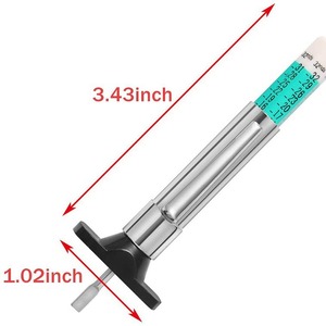 Medidor de Profundidad de Neumáticos Jiao Shang 0-25mm, Herramienta de Medición Tipo Lápiz Metálico para Vehículos y Uso Doméstico - Product Image 3