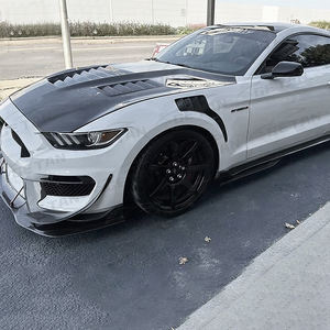 Ailes latérales en fibre de carbone sèche Getan style TPF, finition polie, installation facile, compatibles <span class=keywords><strong>Mustang</strong></span> 2015-2022, modification extérieure <span class=keywords><strong>3</strong></span> - Product Image 4