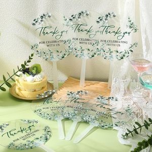 Eucalyptus Leaves Wedding Fans Bridal Shower Favors for Guest Handheld Fans Acrylic Fans Summer Wedding <b>Bridesmaid</b> <b>Gifts</b> - Product Image 1