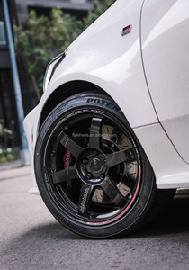 ล้อฟอร์จ HC 1:1 แบบสั่งทำพิเศษ 5x120 5x114.3 ขนาด 18 นิ้ว รุ่นเลียนแบบ <span class=keywords><strong>Volk</strong></span> Racing <span class=keywords><strong>Te37</strong></span> สำหรับรถยนต์ Tesla Model S และรถยนต์ JDM - Product Image 6