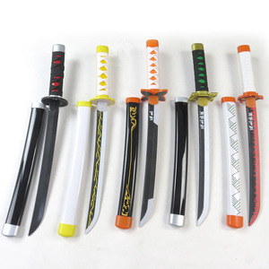 Lot de 13 styles de sabres de cosplay anime de 42 cm en plastique ABS, ensemble de sabres <span class=keywords><strong>Tanjiro</strong></span> Zenitsu Giyu Tomioka, Katana de jouet - Product Image 5