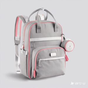 Sac à langer chic et spacieux avec bretelles pour poussette, multi-usage, imperméable et grande capacité - échantillon gratuit - Product Image 4