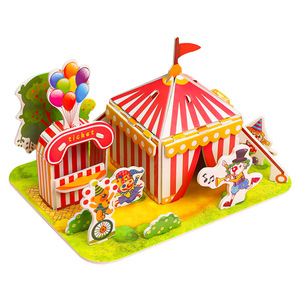Puzzles en papier 3D pour voitures, jouets de puzzle DIY, jouets éducatifs, cadeaux promotionnels pour enfants - Product Image 5