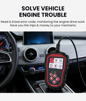 T41 Universelles OBD2-Gerät für Autos ab 1996 aus den USA, EU und Asien