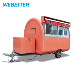 WEBETTER street mini <span class=keywords><strong>remorque</strong></span> alimentaire mobile petit chariot <span class=keywords><strong>de</strong></span> restauration rapide mobile pour café et glace à vendre - Product Image 1