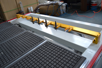 Router CNC de Aluminio de 9kW y 2000x6000mm con Refrigeración por Nebulización |   Centro de Mecanizado CNC Lineal de 8 Herramientas con ATC para Trabajos en Aluminio y Madera