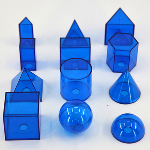 Jouet éducatif scientifique en plastique, formes géométriques solides, <span class=keywords><strong>mathématiques</strong></span> - Product Image 5
