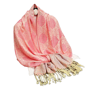 Bufanda Premium <span class=keywords><strong>de</strong></span> Paisley <span class=keywords><strong>de</strong></span> Doble Cara - Chal <span class=keywords><strong>de</strong></span> Moda para Invierno para Damas, Venta al por Mayor - Product Image 1